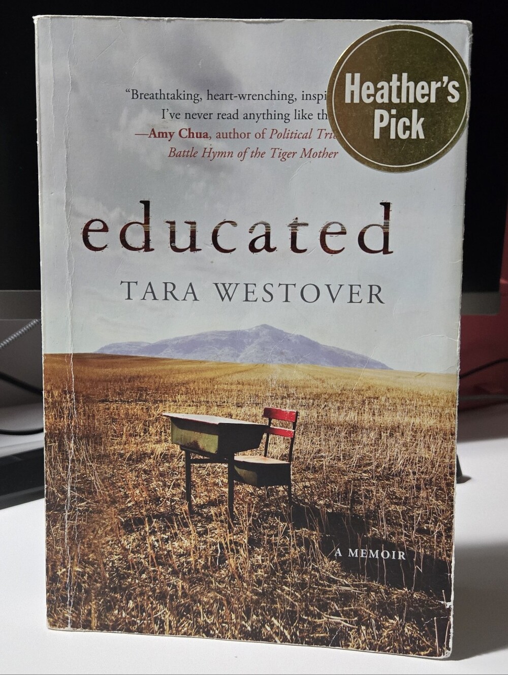 (3 for $10) Educated by Tara Westover Softcover Book